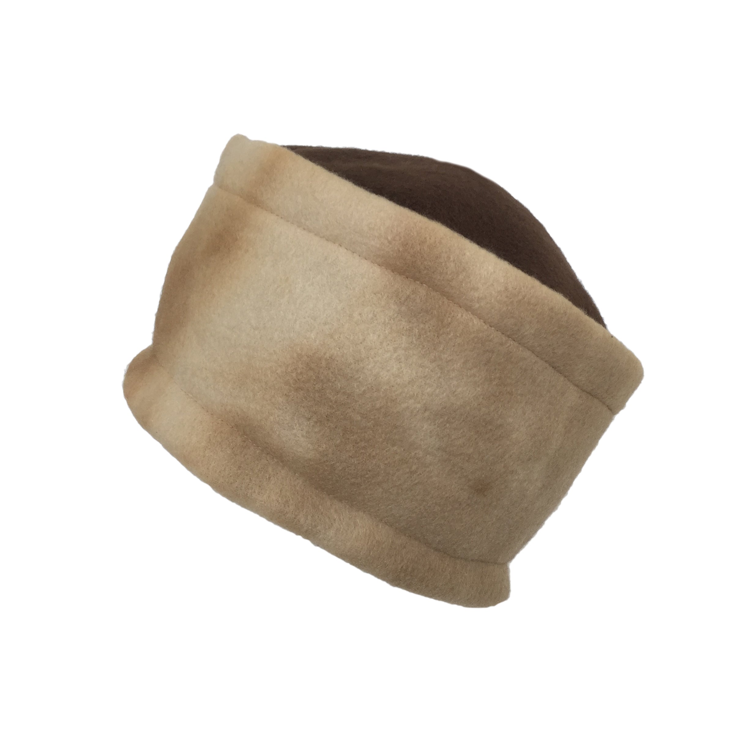 Warm Hat. Fleece hat by Luvcali. Khaki print.